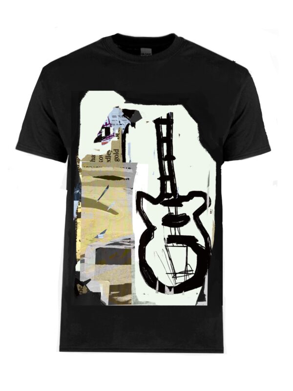 TShirt with guitar print