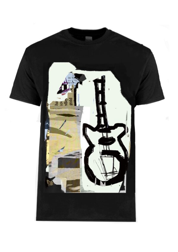 TShirt with guitar print